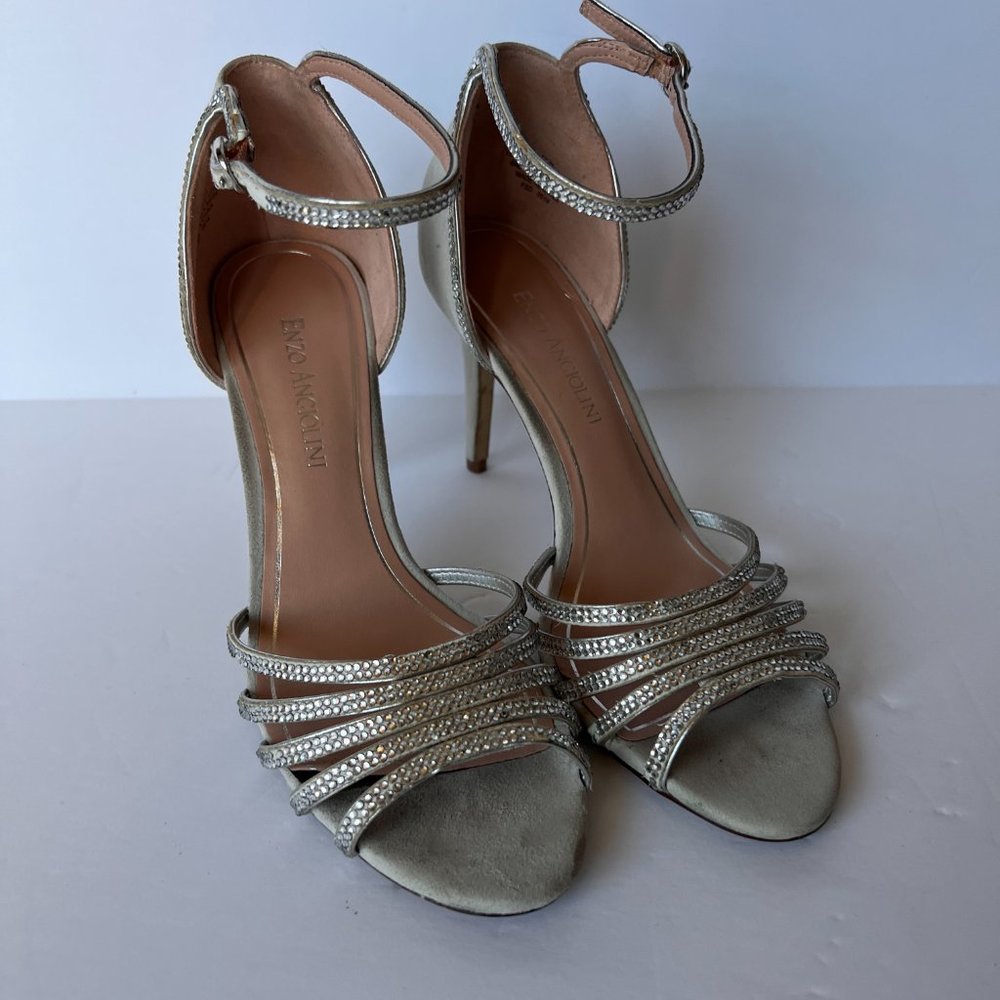 Enzo Angiolini | Embellished Vintage Ankle Strap Sandal